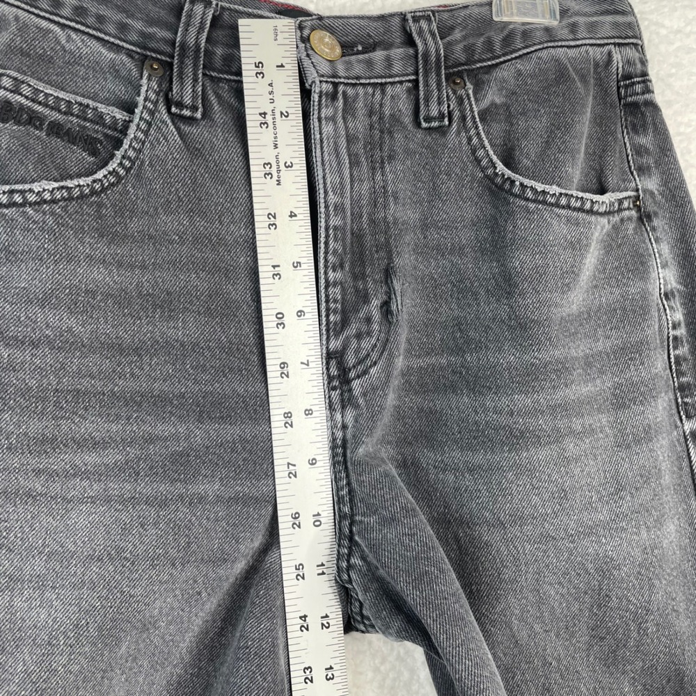 BDG Urban Outfitters Baggy Barrel Wide Leg Jeans Washed Black 28W High‎ Rise - Picture 10 of 14